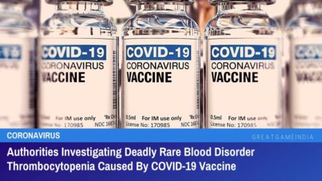 Szczepionka COVID-19 wywołująca śmiertelną rzadką chorobę krwi, trombocytopenię 47 COVID 19VaccineCausingDeadlyRareBloodDisorderC2A0Thrombocytopenia 696x392 1 - W jednym przypadku 56-letni mężczyzna z Florydy, któremu wstrzyknięto szczepionkę Pfizera, został przewieziony do szpitala kilka dni później, po zauważeniu „małych plamek krwi”. Zdiagnozowano u niego małopłytkowość.